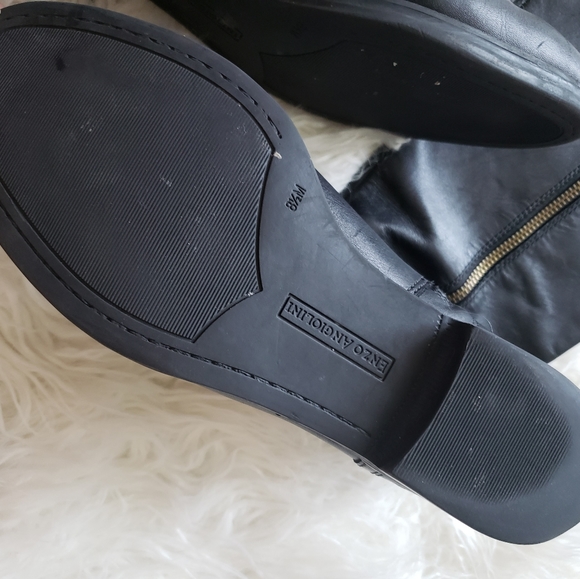 Enzo Angliolini Eaellerby Tall Leather Riding Boot - Picture 13 of 15